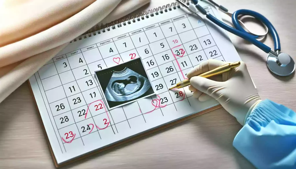 Pregnancy Calendar and Ultrasound