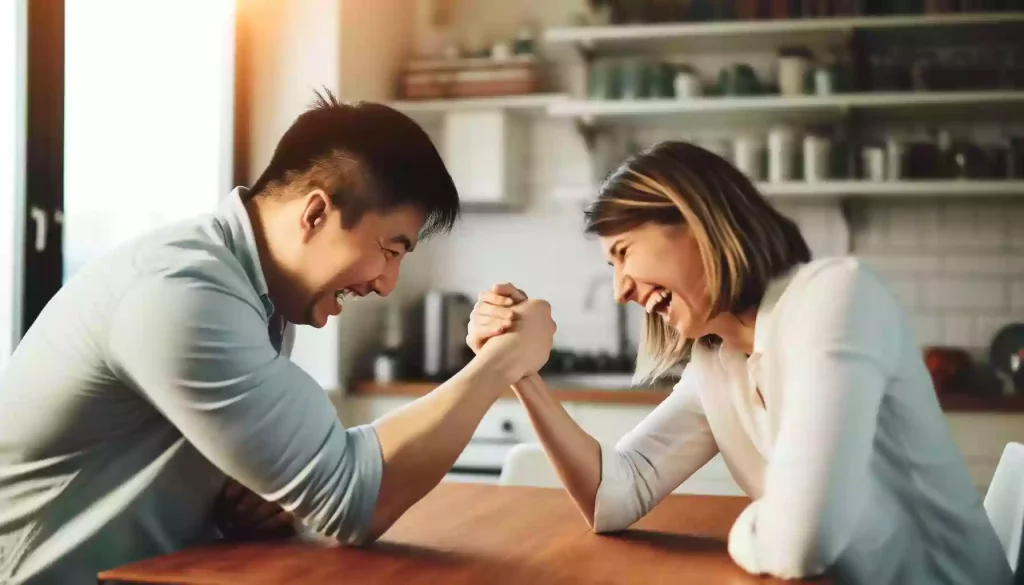 Arm wrestling