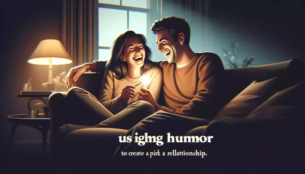 Laughing couple