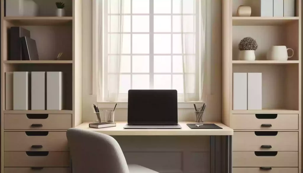 minimalist office