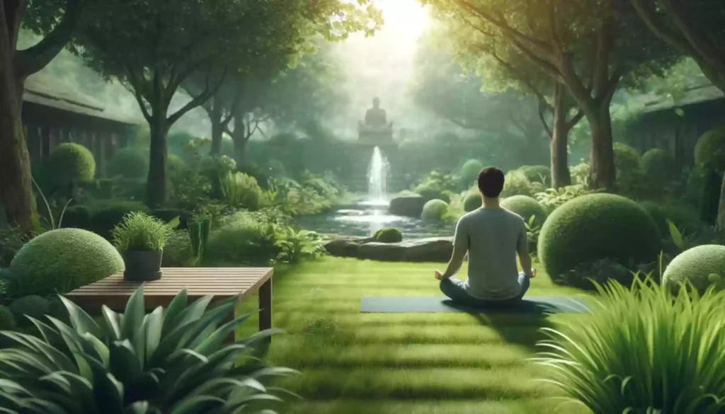 Serene Garden Meditation